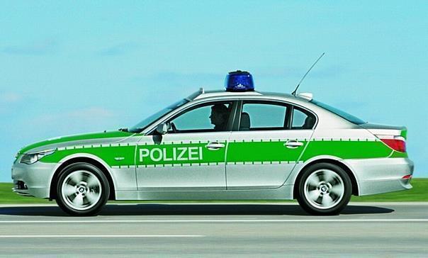 BMW 5er Reihe Polizei-Einsatzfahrzeug 